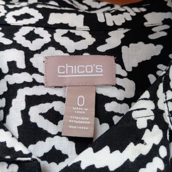 Chico's Quarter Sleeve Jacket - Picture 9 of 9